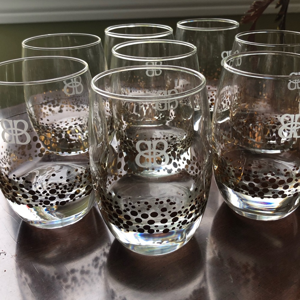 8 Bailey’s on the Rocks Glasses - Limited Edition